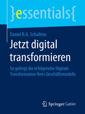 cover image of Jetzt digital transformieren